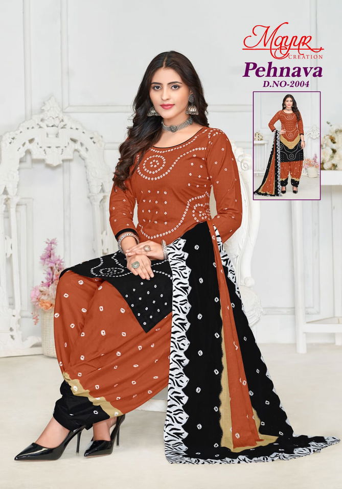 Pehnava Vol 2 By Mayur Printed Cotton Dress Material Wholesale Price In Surat